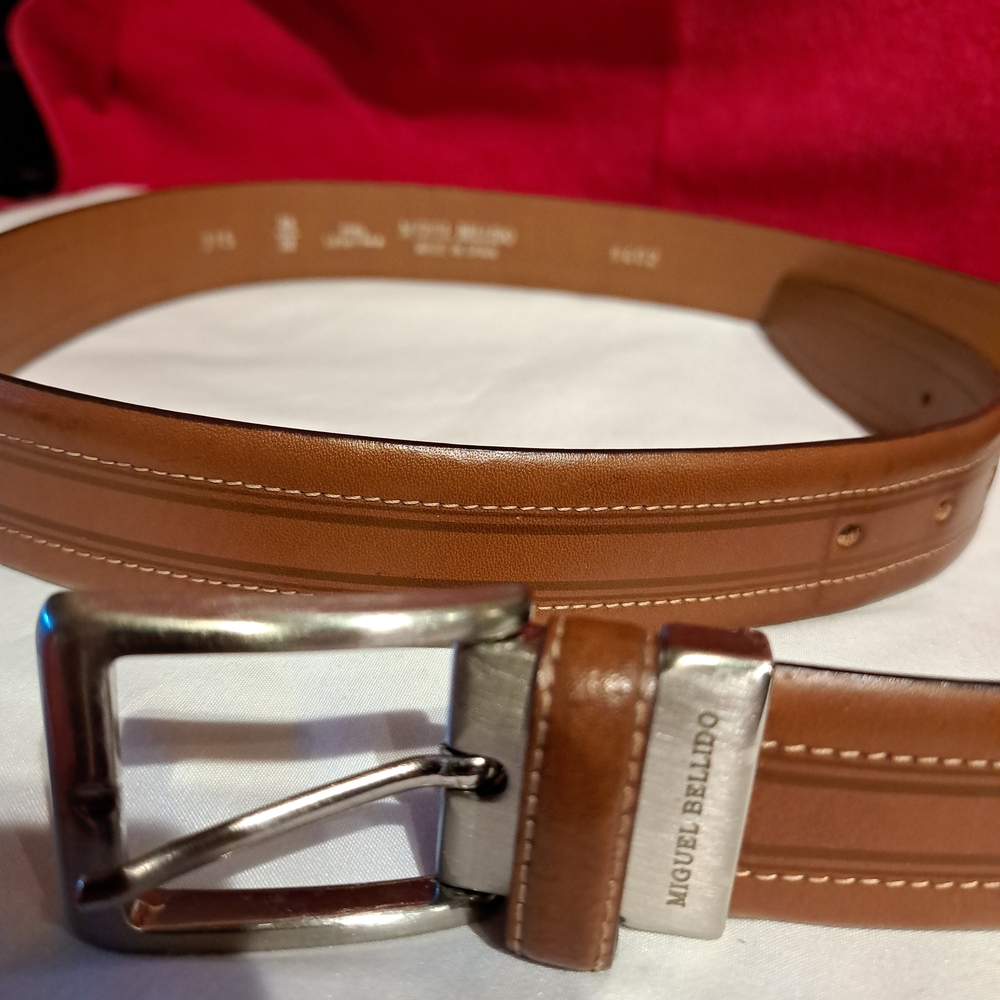 Brown Leather Belt